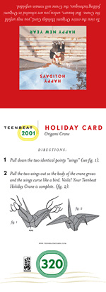 Teen Beat Holiday Card 2001