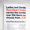 Ladies and Gentlemen. Here is Your 2013 Teen-Beat catalogue